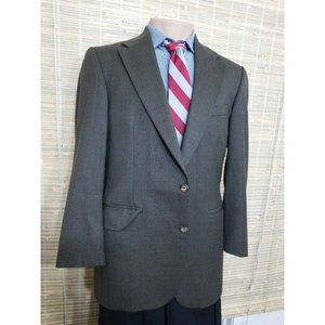 CHAPS BY RALPH LAUREN 39S MEN'S SPORT COAT GRAY PINSTRIPE 100% WOOL 527328 B387